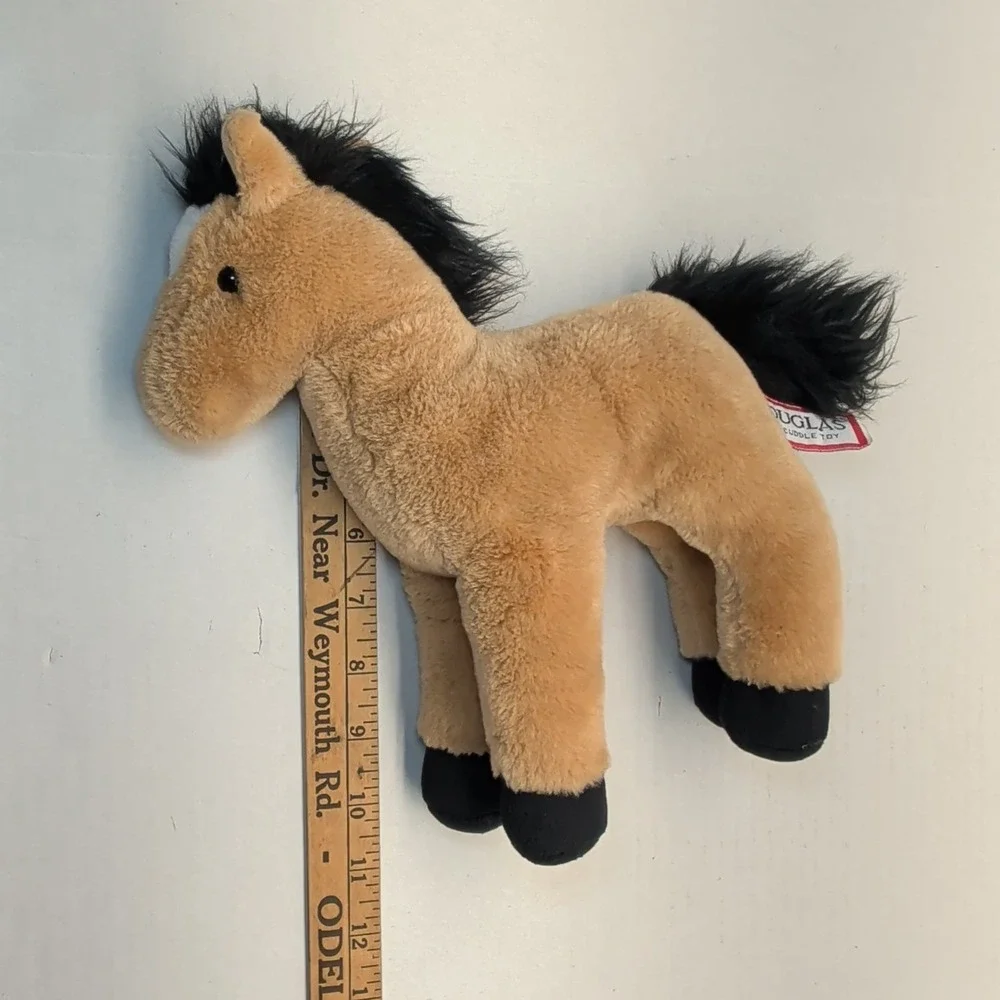 Douglas Cuddle Toy Breezy Buckskin Plush Horse 4501 Stuffed Animal‎ 11